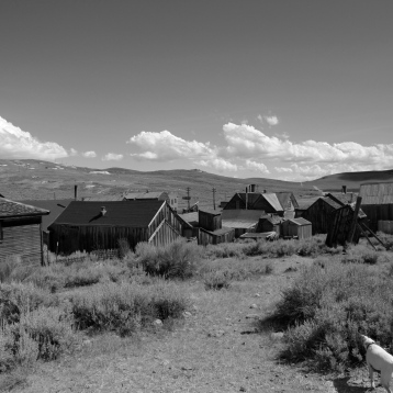 Ghost town in Bodie Hills. California.